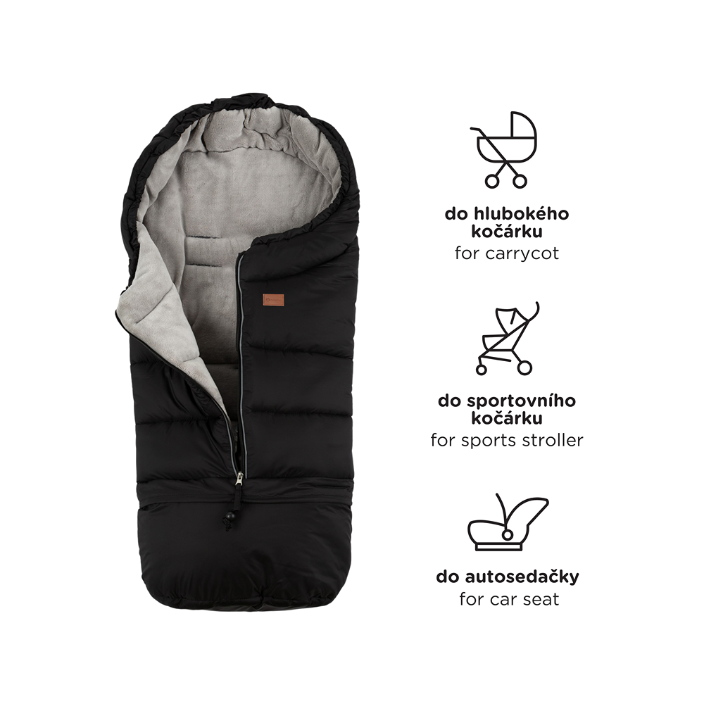 PETITE&amp;MARS Kočík športový Street2 RWS Oak Ultimate Grey  + PETITE&amp;MARS fusak Jibot ZADARMO