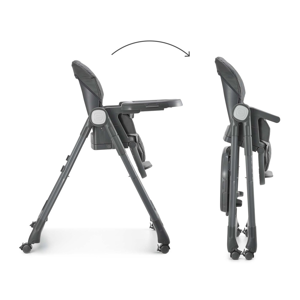 KINDERKRAFT Židlička jídelní Tulo Grey