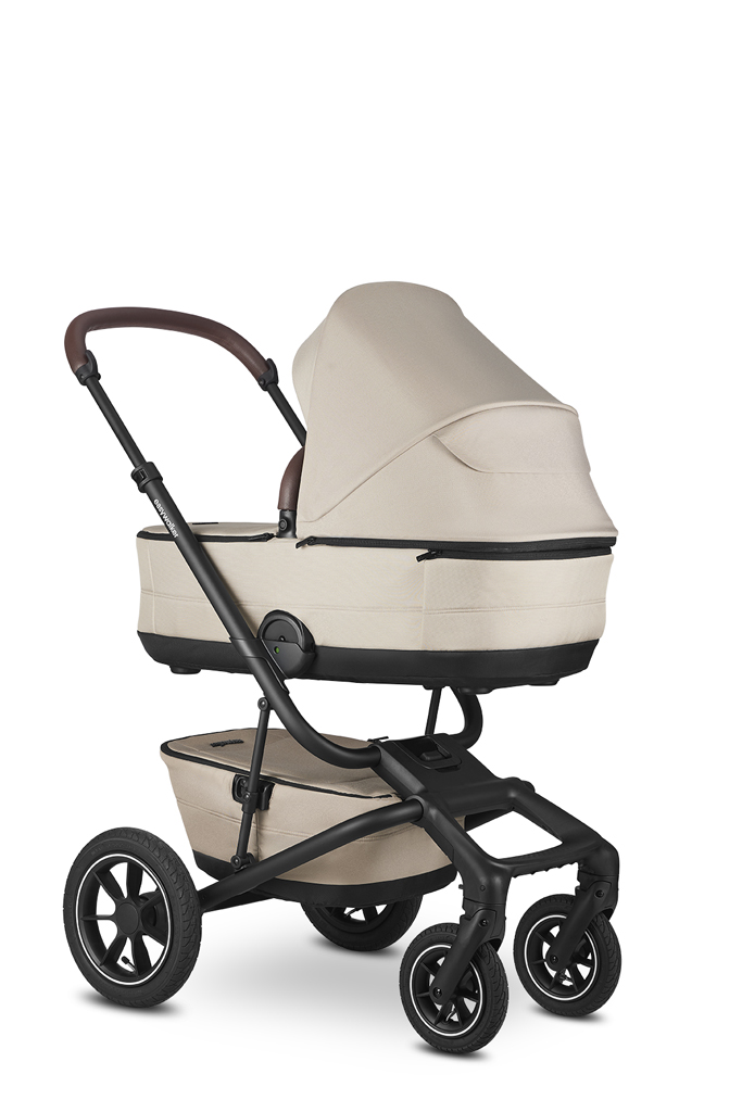 EASYWALKER Kočárek kombinovaný Jimmey Explore Pearl Taupe AIR + CYBEX Aton B2 i-Size + základna