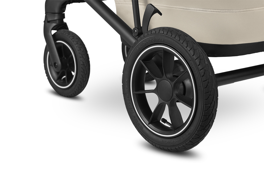 EASYWALKER Kočárek kombinovaný Jimmey Explore Pearl Taupe AIR + CYBEX Aton B2 i-Size + základna
