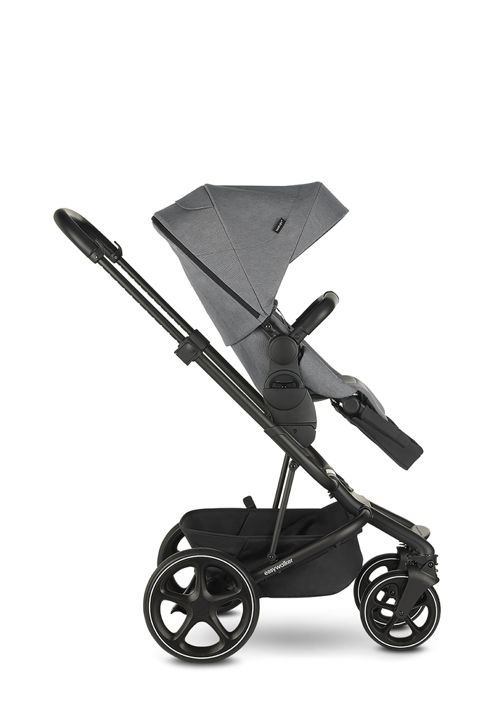 EASYWALKER Set XXL kočárek Harvey3 Fossil Grey + KIDDY Evoluna i-size 2