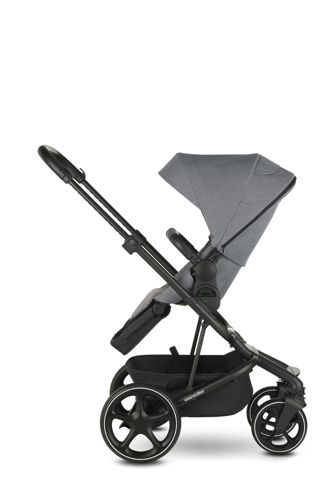 EASYWALKER Set XXL kočárek Harvey3 Fossil Grey + KIDDY Evoluna i-size 2