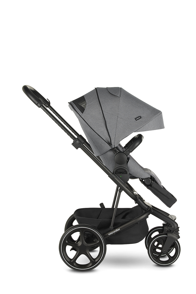 EASYWALKER Set XXL kočárek Harvey3 Fossil Grey + KIDDY Evoluna i-size 2
