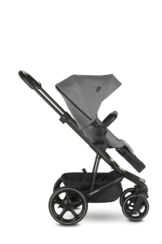 EASYWALKER Set XXL kočárek Harvey3 Fossil Grey + KIDDY Evoluna i-size 2