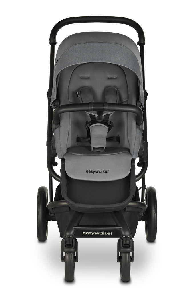 EASYWALKER Set XXL kočárek Harvey3 Fossil Grey + KIDDY Evoluna i-size 2
