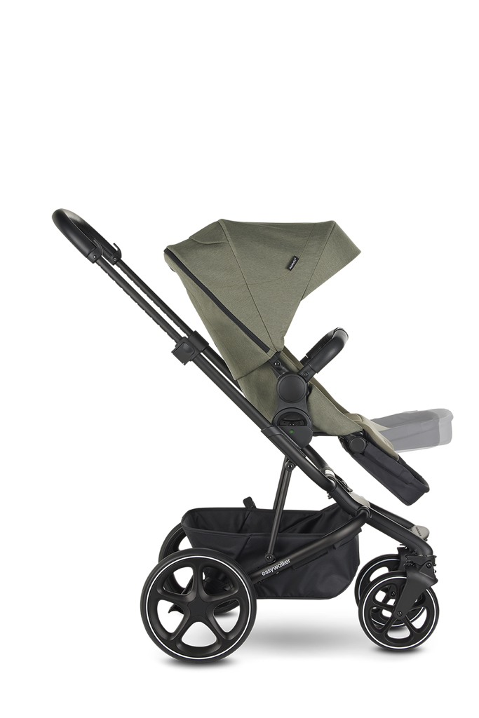 EASYWALKER Set XXL kočárek Harvey3 Fossil Grey + KIDDY Evoluna i-size 2