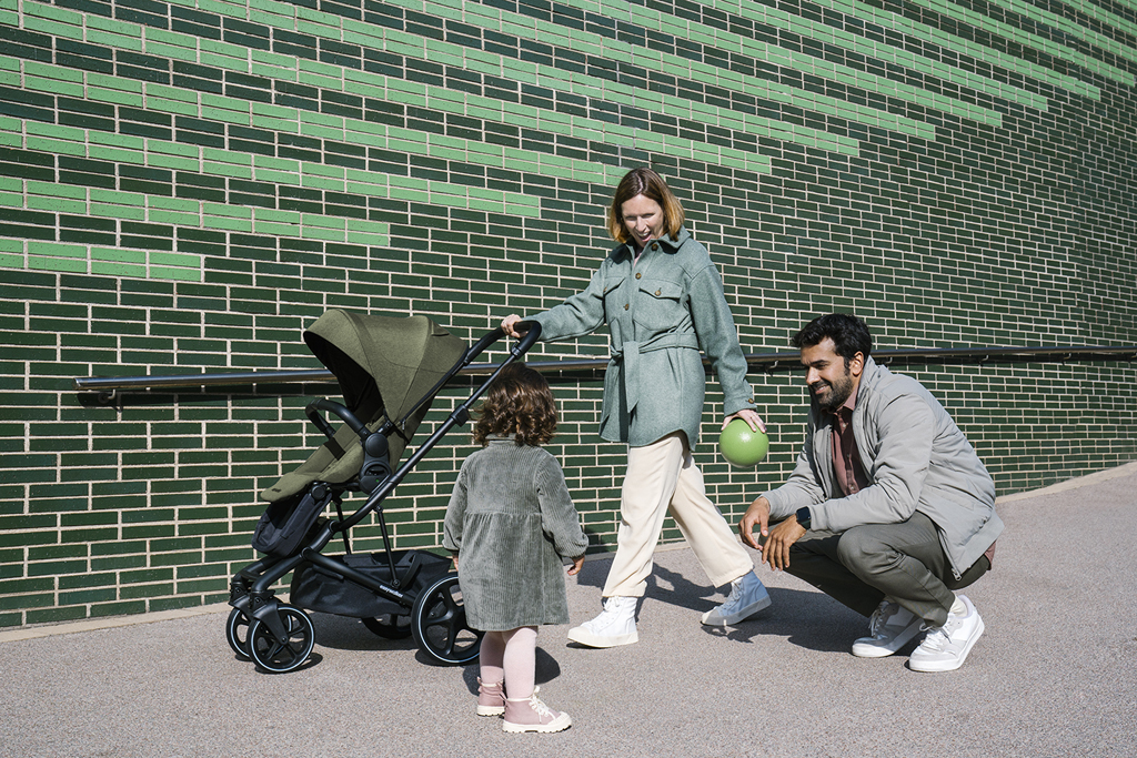 EASYWALKER Set XXL kočárek Harvey3 Fossil Grey + KIDDY Evoluna i-size 2