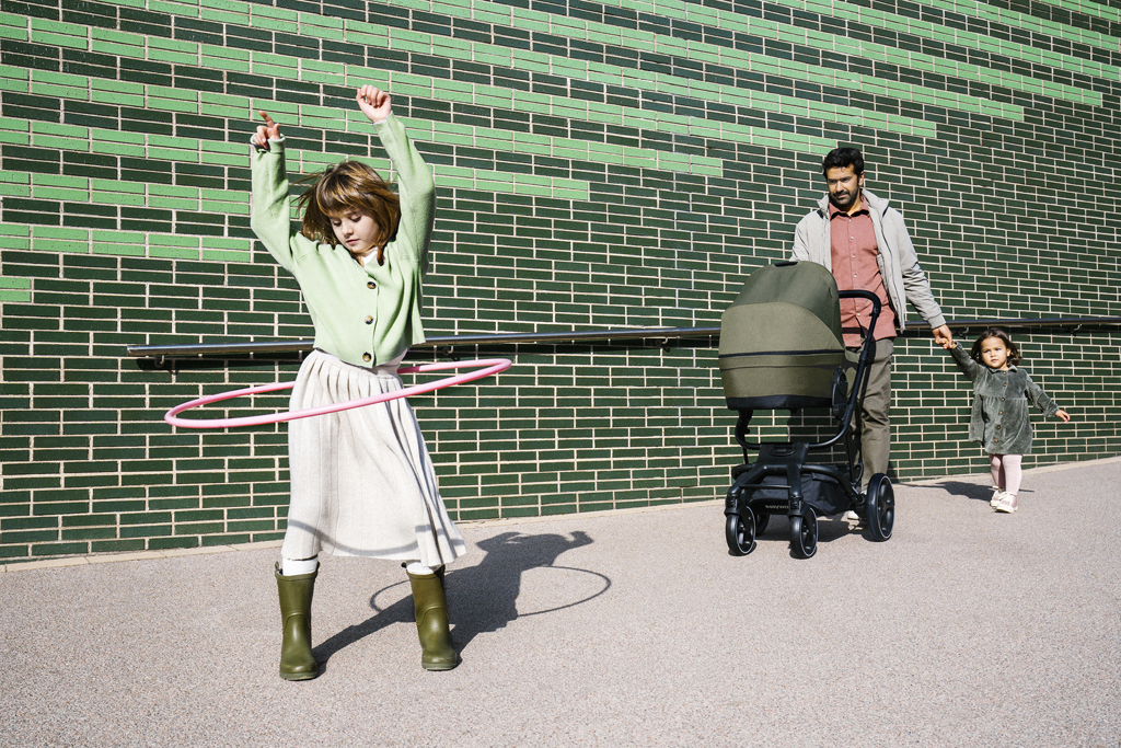 EASYWALKER Set XXL kočárek Harvey3 Fossil Grey + KIDDY Evoluna i-size 2