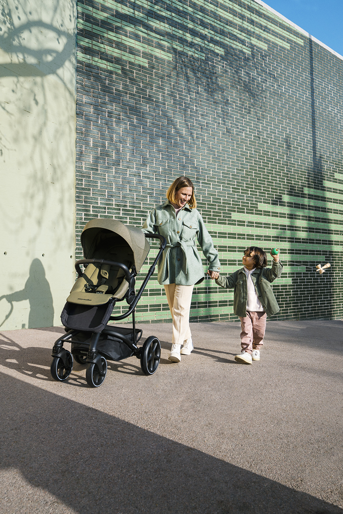 EASYWALKER Set XXL kočárek Harvey3 Fossil Grey + KIDDY Evoluna i-size 2