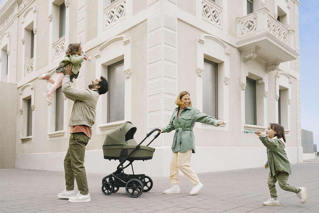 EASYWALKER Set XXL kočárek Harvey3 Fossil Grey + KIDDY Evoluna i-size 2