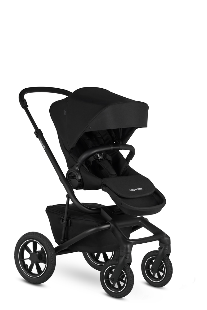 EASYWALKER Set XXL kočárek Jimmey Air Pepper Black + KIDDY Evoluna i-size 2