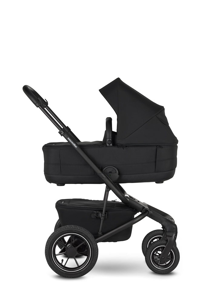 EASYWALKER Set XXL kočárek Jimmey Air Pepper Black + KIDDY Evoluna i-size 2
