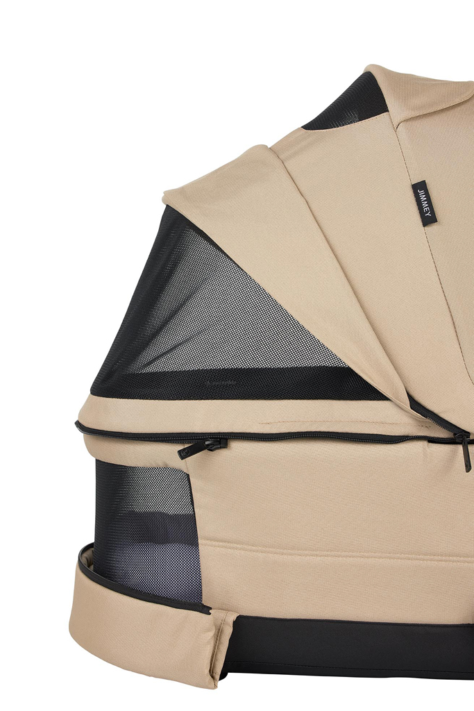 EASYWALKER Set XXL kočárek Jimmey Air Sand Taupe + KIDDY Evoluna i-size 2