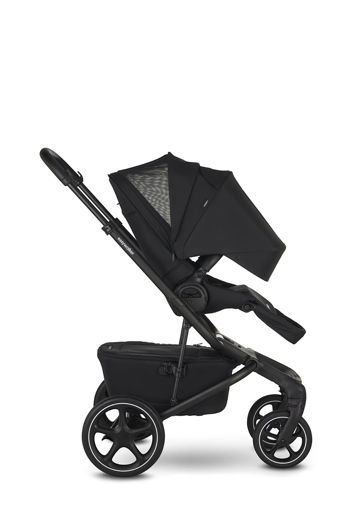 EASYWALKER SET XXL kočárek Jimmey Pepper Black + KIDDY Evoluna i-size 2