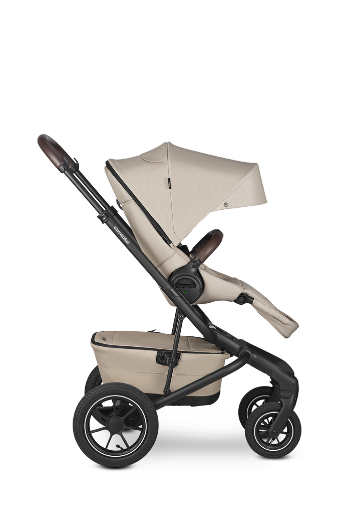 EASYWALKER Kočárek kombinovaný Jimmey Explore Pearl Taupe AIR + KIDDY Evoluna i-size 2 + Základna