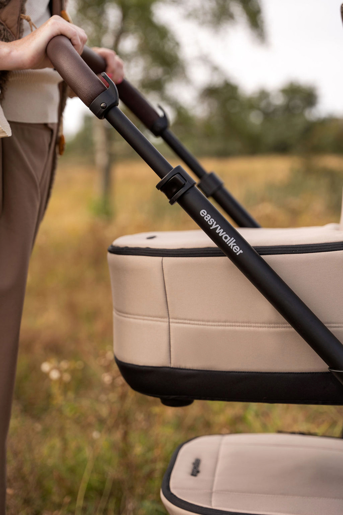EASYWALKER Kočárek kombinovaný Jimmey Explore Pearl Taupe AIR + KIDDY Evoluna i-size 2 + Základna