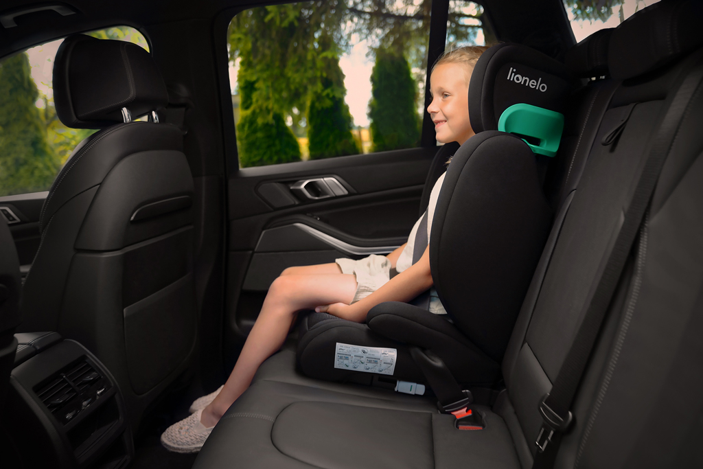 LIONELO Autosedačka Hugo i-Size (100-150 cm) Pink Baby