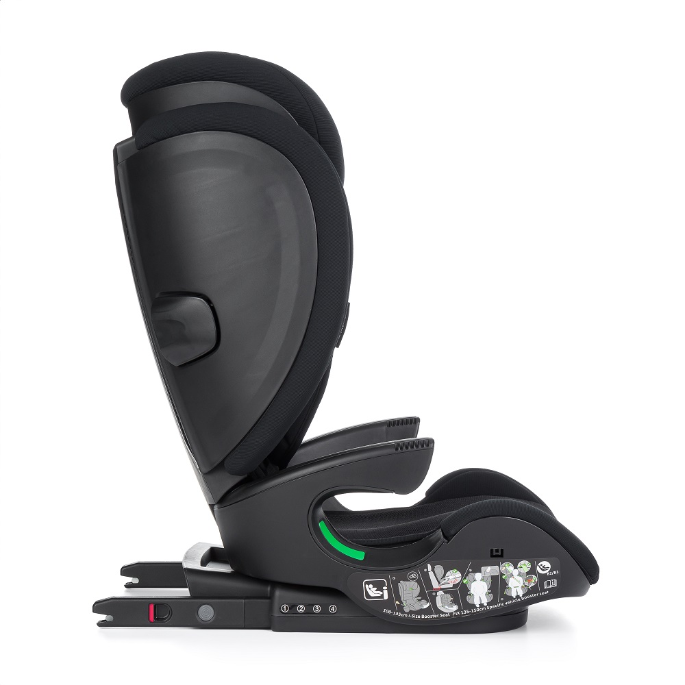 PETITE&amp;MARS Autosedačka Elite Fix Pro i-Size Black Air 100-150 cm (15-36 kg)