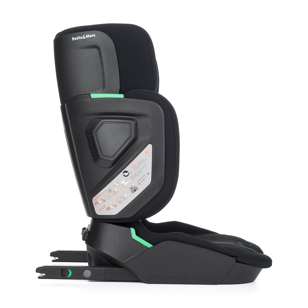 PETITE&amp;MARS Autosedačka Flex Pro i-Size Black Air 100-150 cm (15-36 kg)