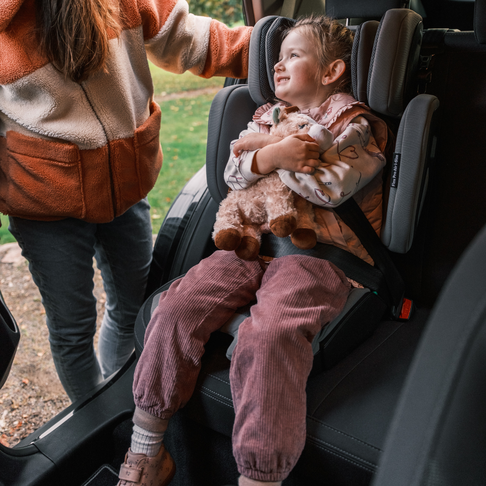 PETITE&amp;MARS Autosedačka Flex Pro i-Size Grey Air 100-150 cm (15-36 kg)
