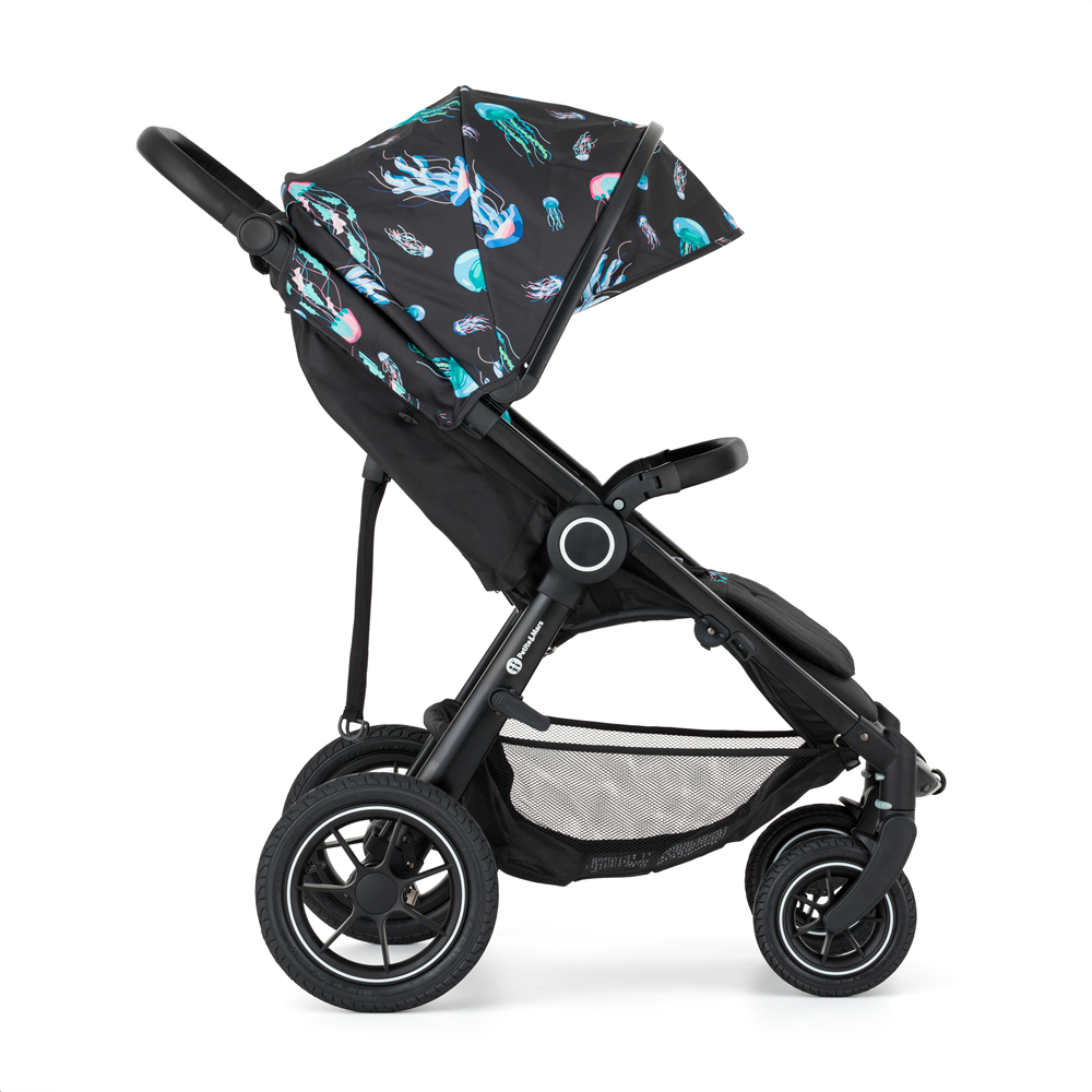 PETITE&amp;MARS Kočárek sportovní Street2 Air Black Limited 100 Jellyfish Complete