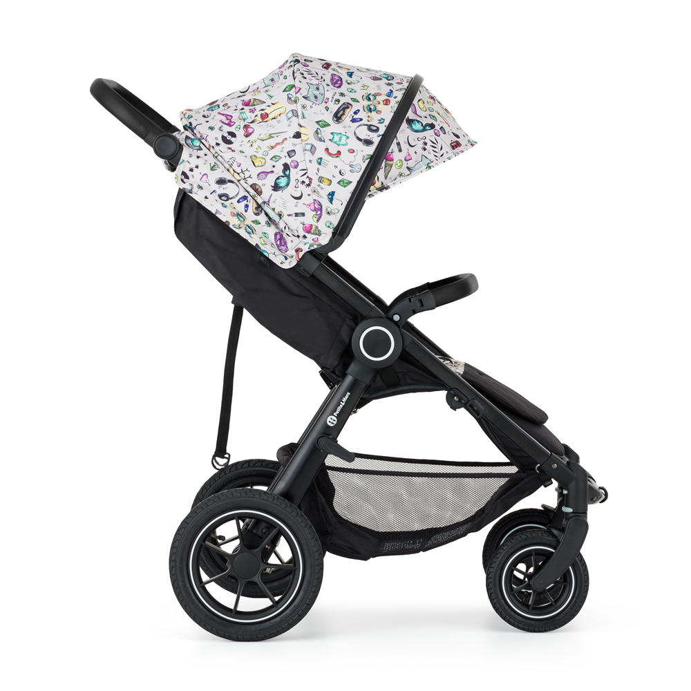 PETITE&amp;MARS Kočárek sportovní Street2 Air Black Limited 100 Tattoo