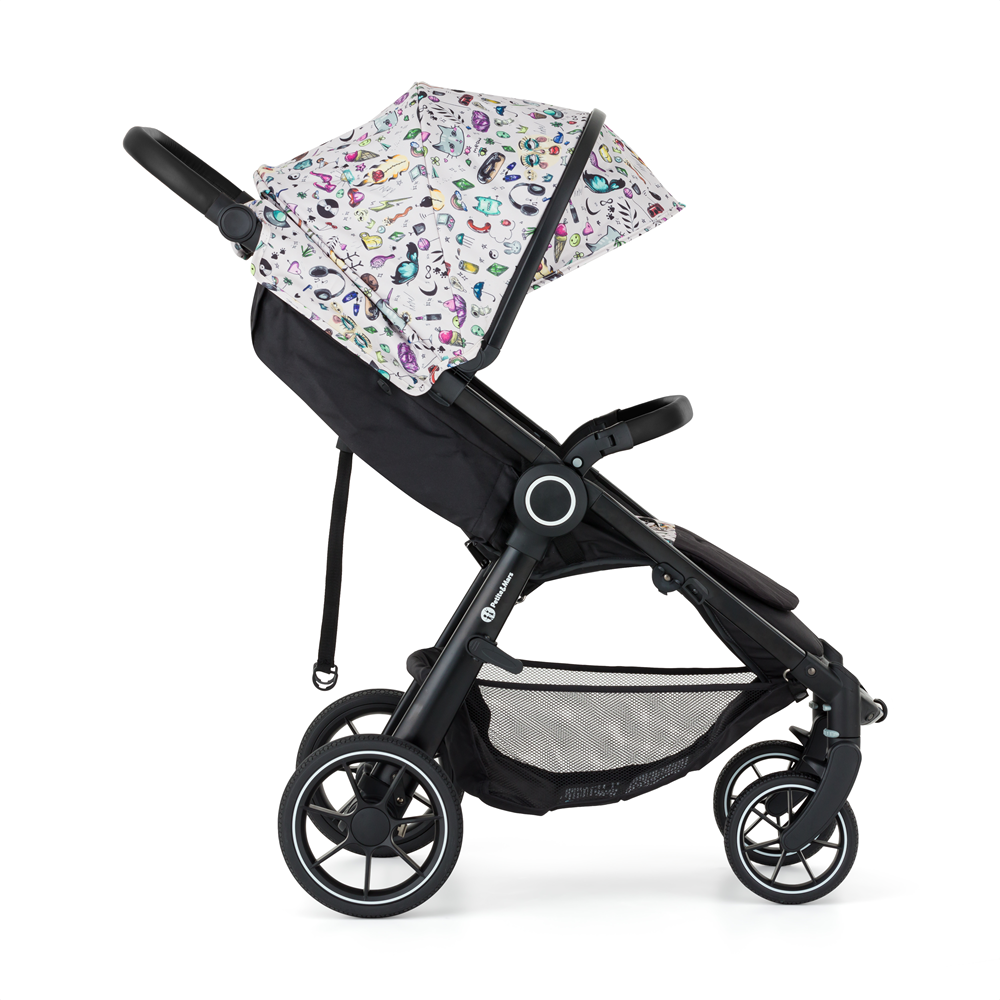 PETITE&amp;MARS Kočárek sportovní Street2 RWS Black Limited 100 Tattoo