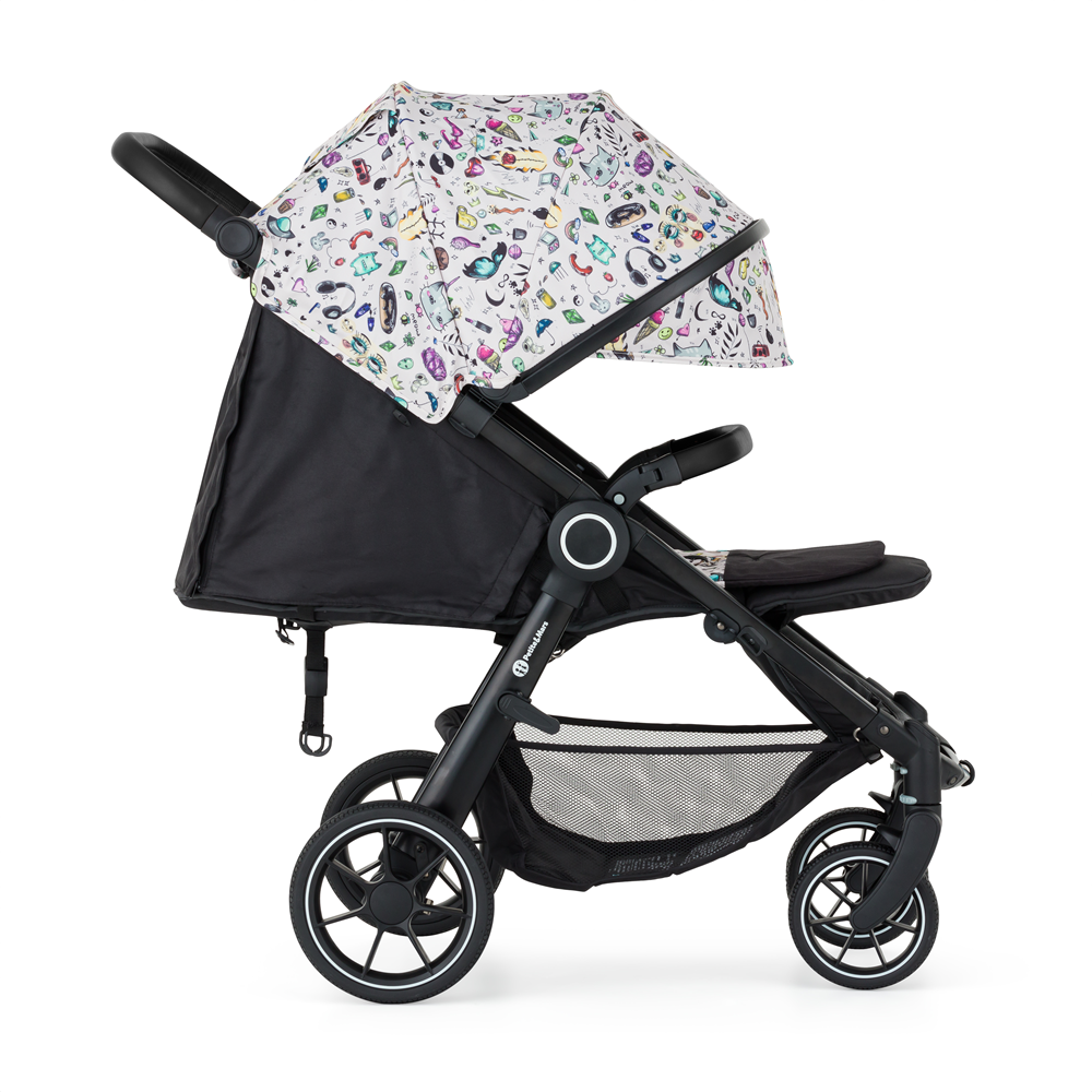 PETITE&amp;MARS Kočárek sportovní Street2 RWS Black Limited 100 Tattoo