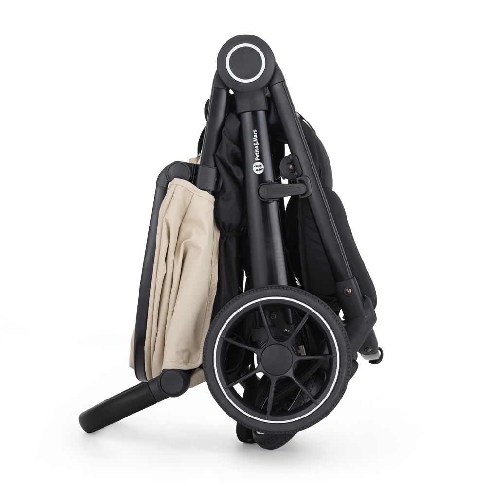 PETITE&amp;MARS Kočárek sportovní Street2 RWS Black Limited 100 Tattoo