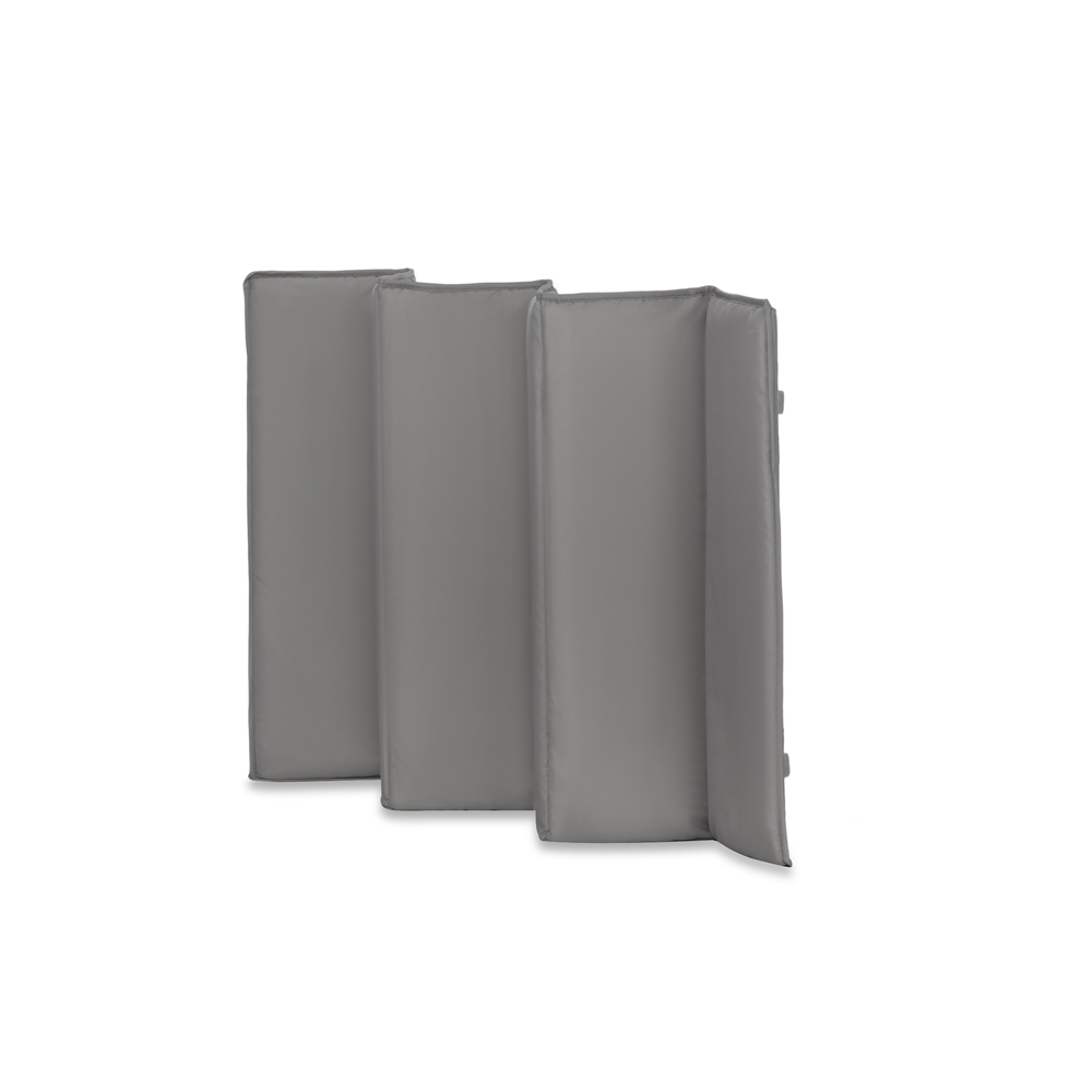 KINDERKRAFT Postieľka cestovná Baby Tiger VIKI Grey