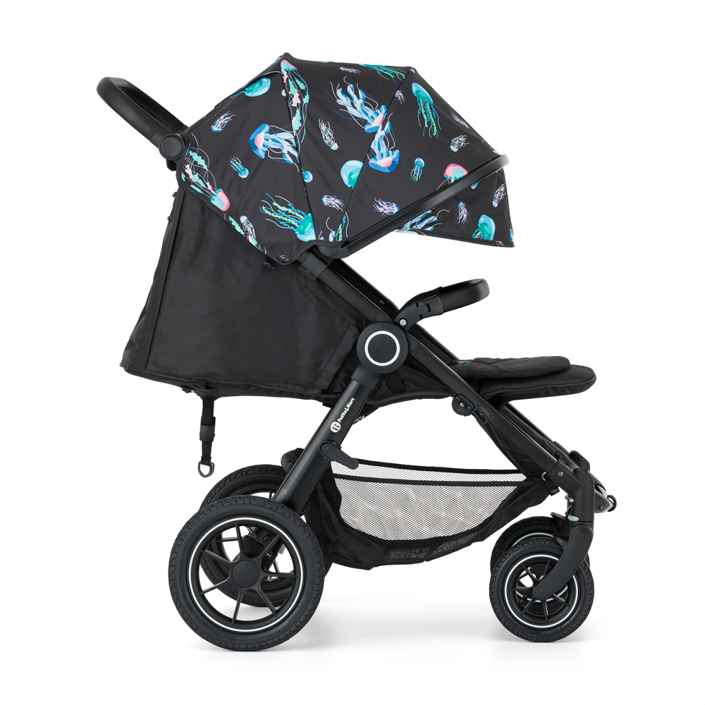 PETITE&amp;MARS Kočárek sportovní Street2 Air Black Limited 100 Jellyfish