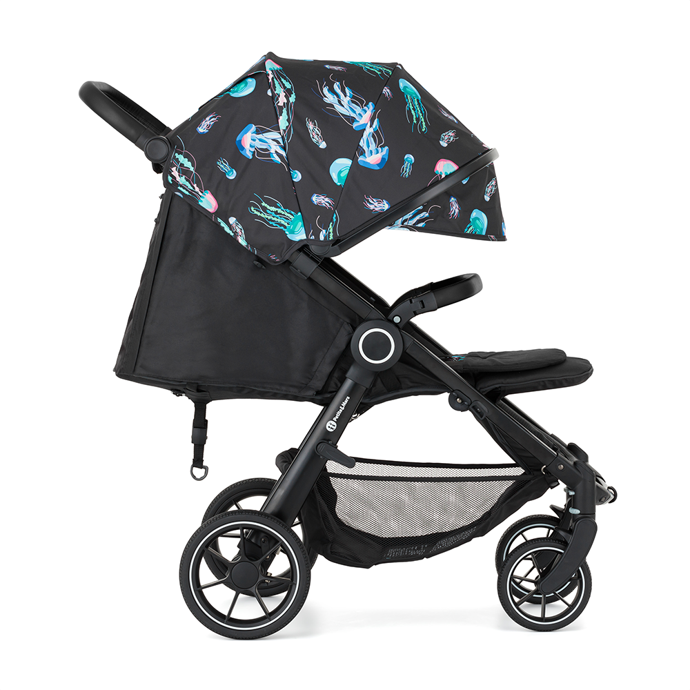 PETITE&amp;MARS Kočárek sportovní Street2 RWS Black Limited 100 Jellyfish
