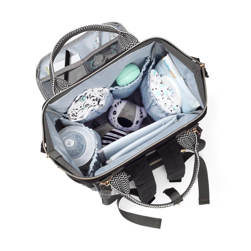 BABYONO Taška přebalovací/batoh Oslo Style černá