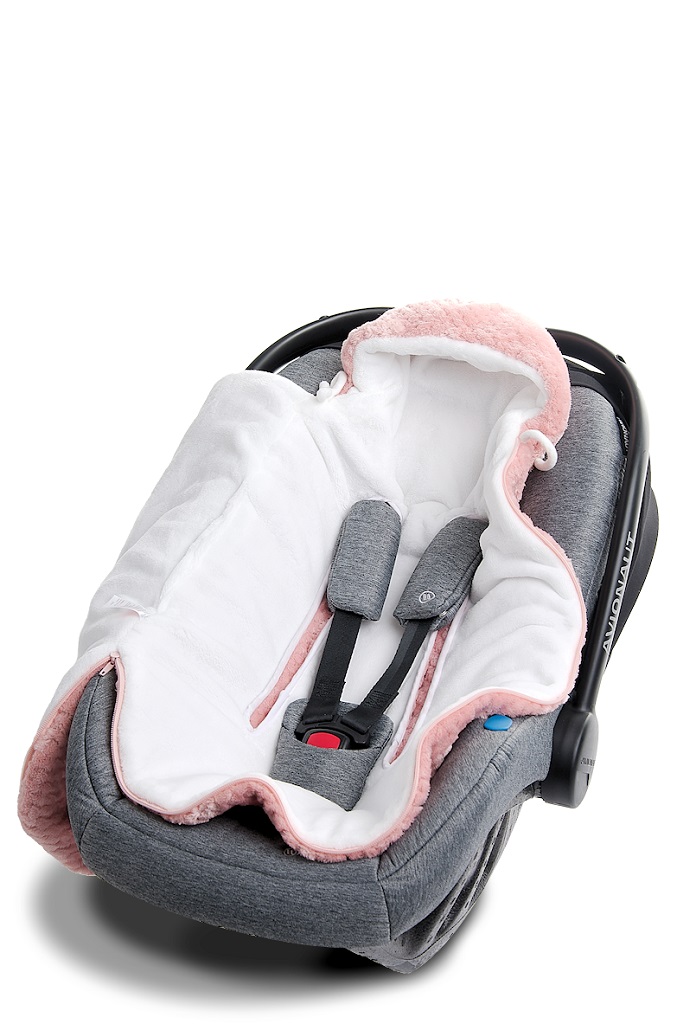 NATTOU Fusak dětský do autosedačky Lapidou pineapple grey 70cm