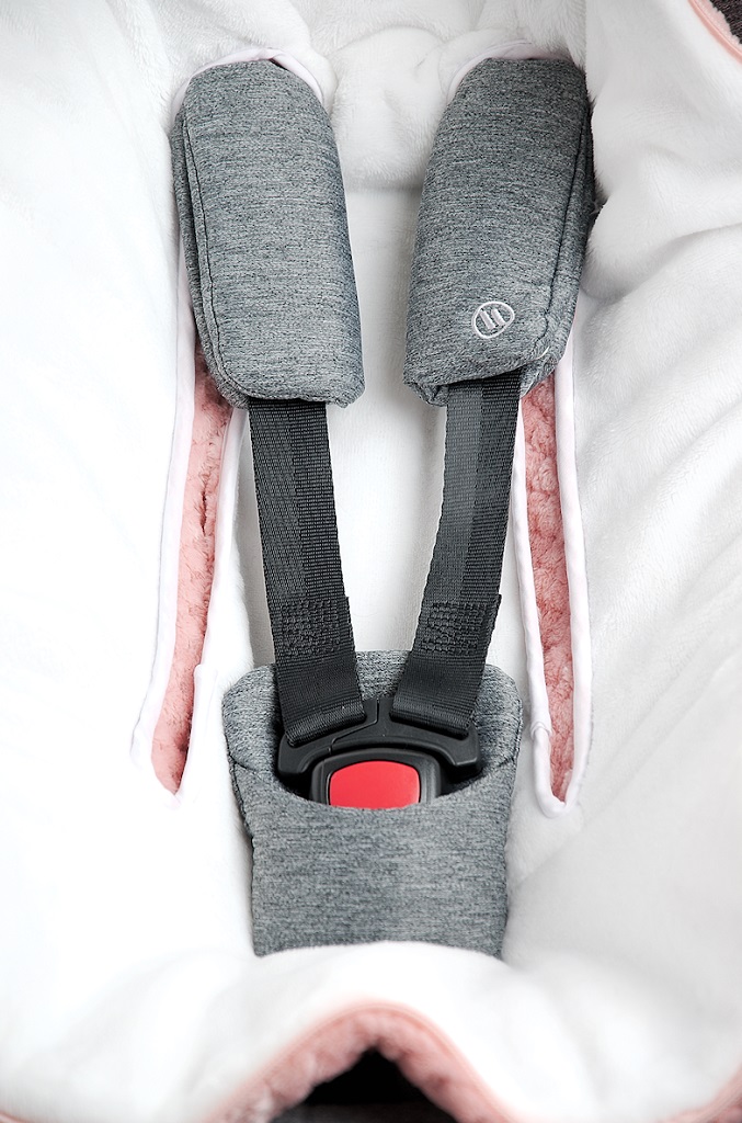 NATTOU Fusak dětský do autosedačky Lapidou pineapple grey 70cm