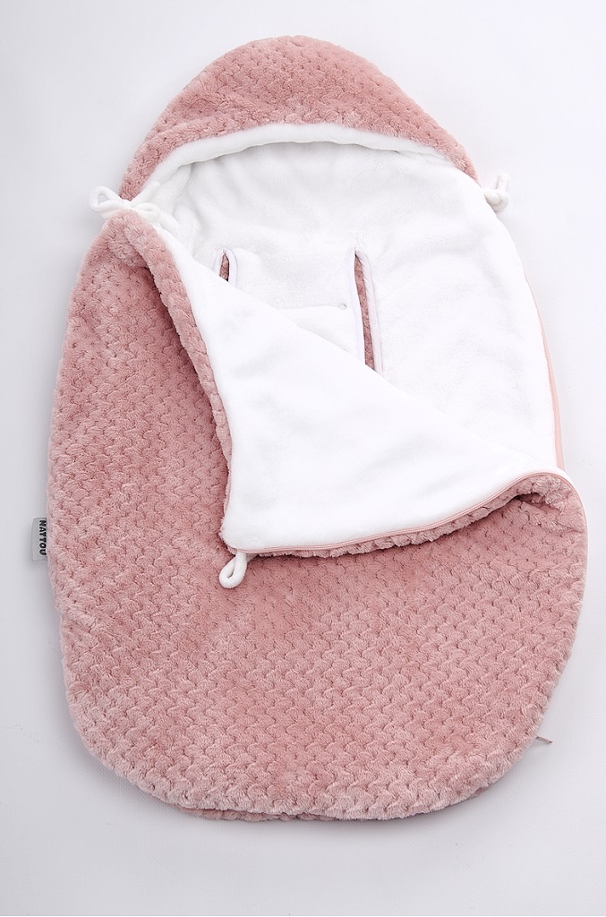 NATTOU Fusak dětský do autosedačky Lapidou pineapple pink 70cm