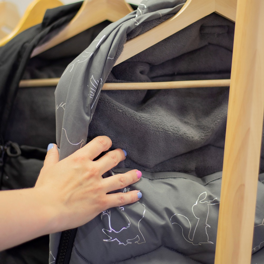 PETITE&amp;MARS Fusak 4v1 Warmy Silvered Grey 