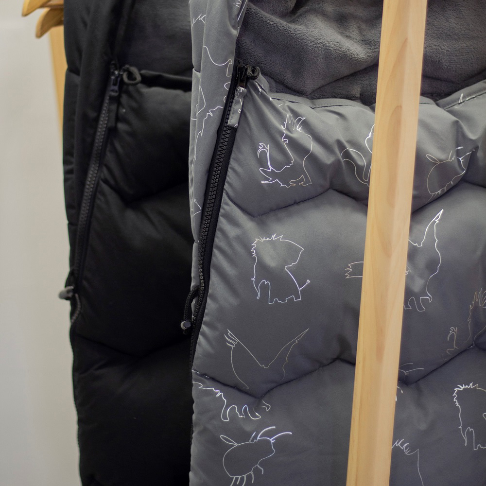 PETITE&amp;MARS Fusak 4v1 Warmy Silvered Grey 