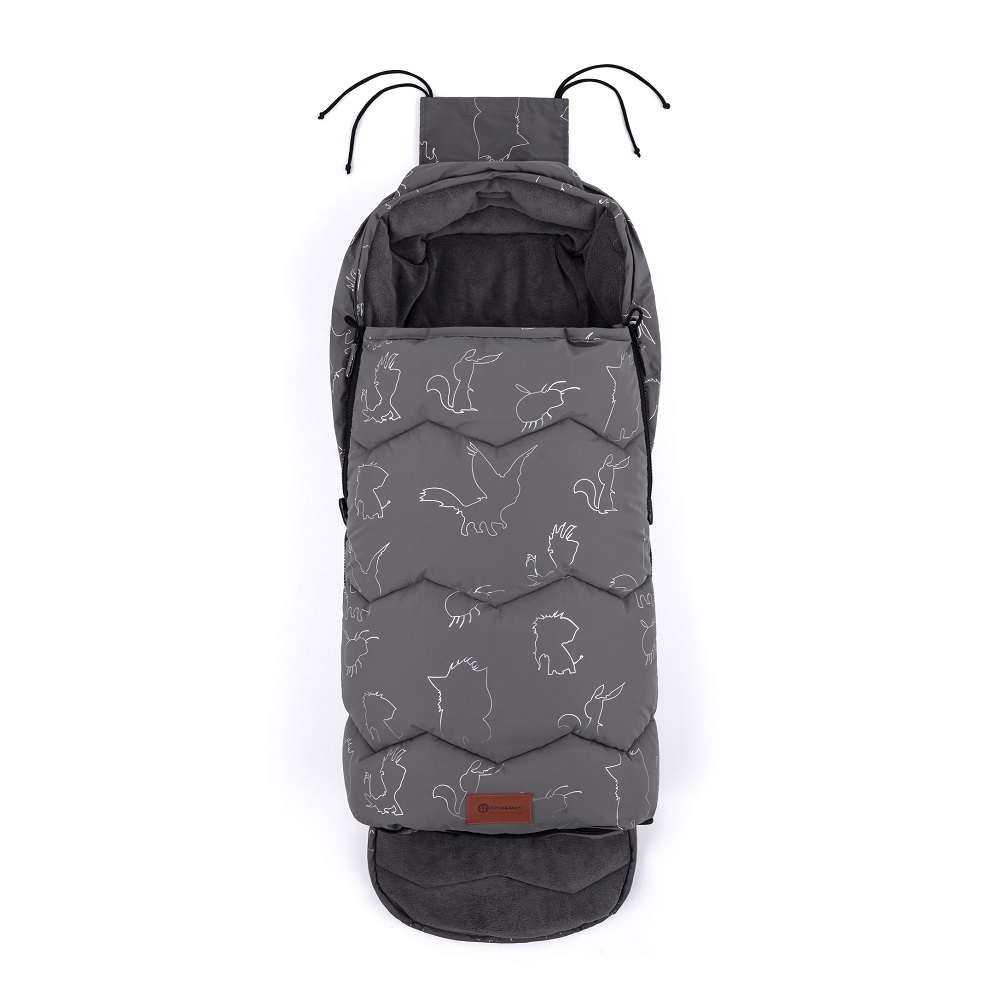 PETITE&amp;MARS Fusak 4v1 Warmy Silvered Grey 