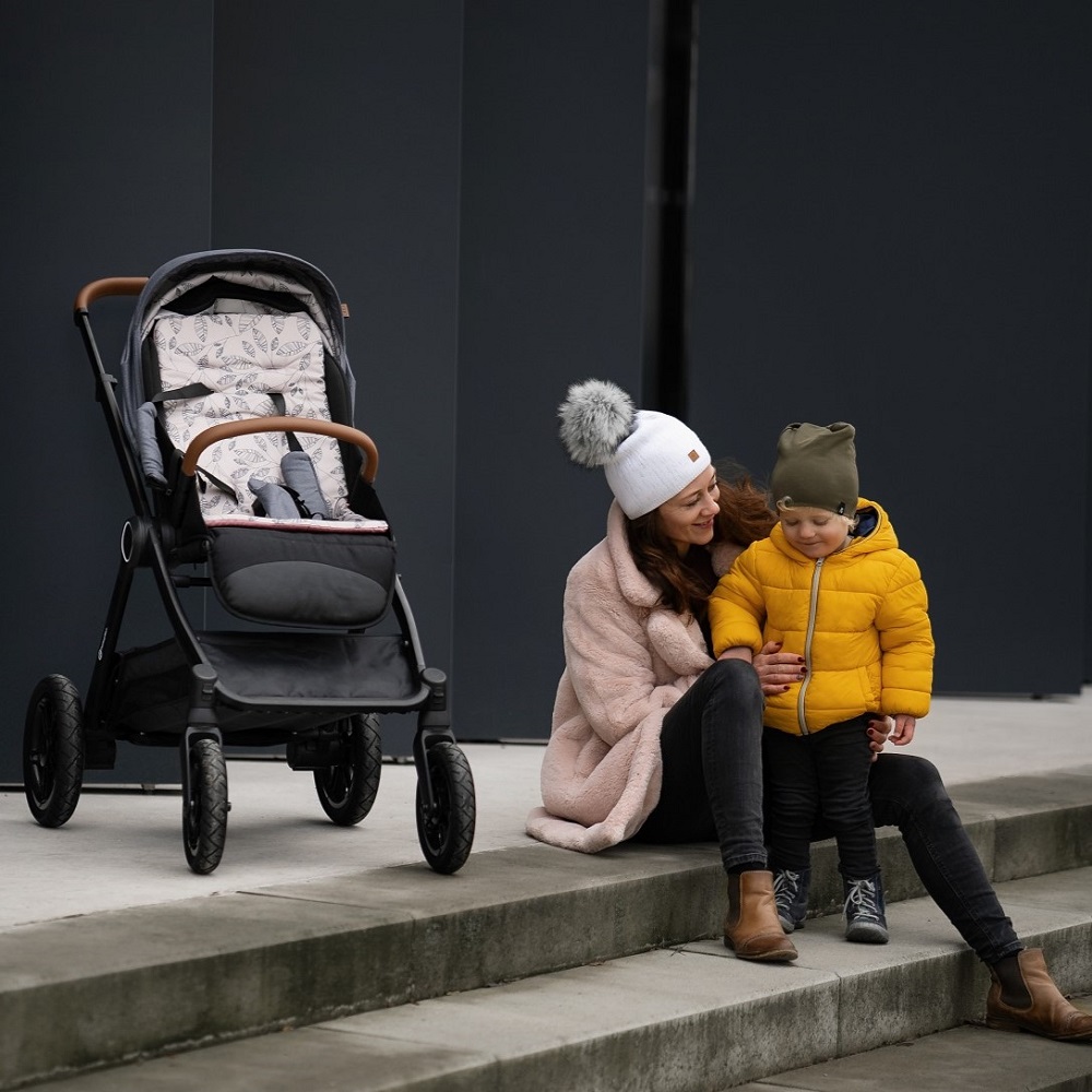 PETITE&amp;MARS Kočárek kombinovaný 2v1 Trails Ultimate Grey