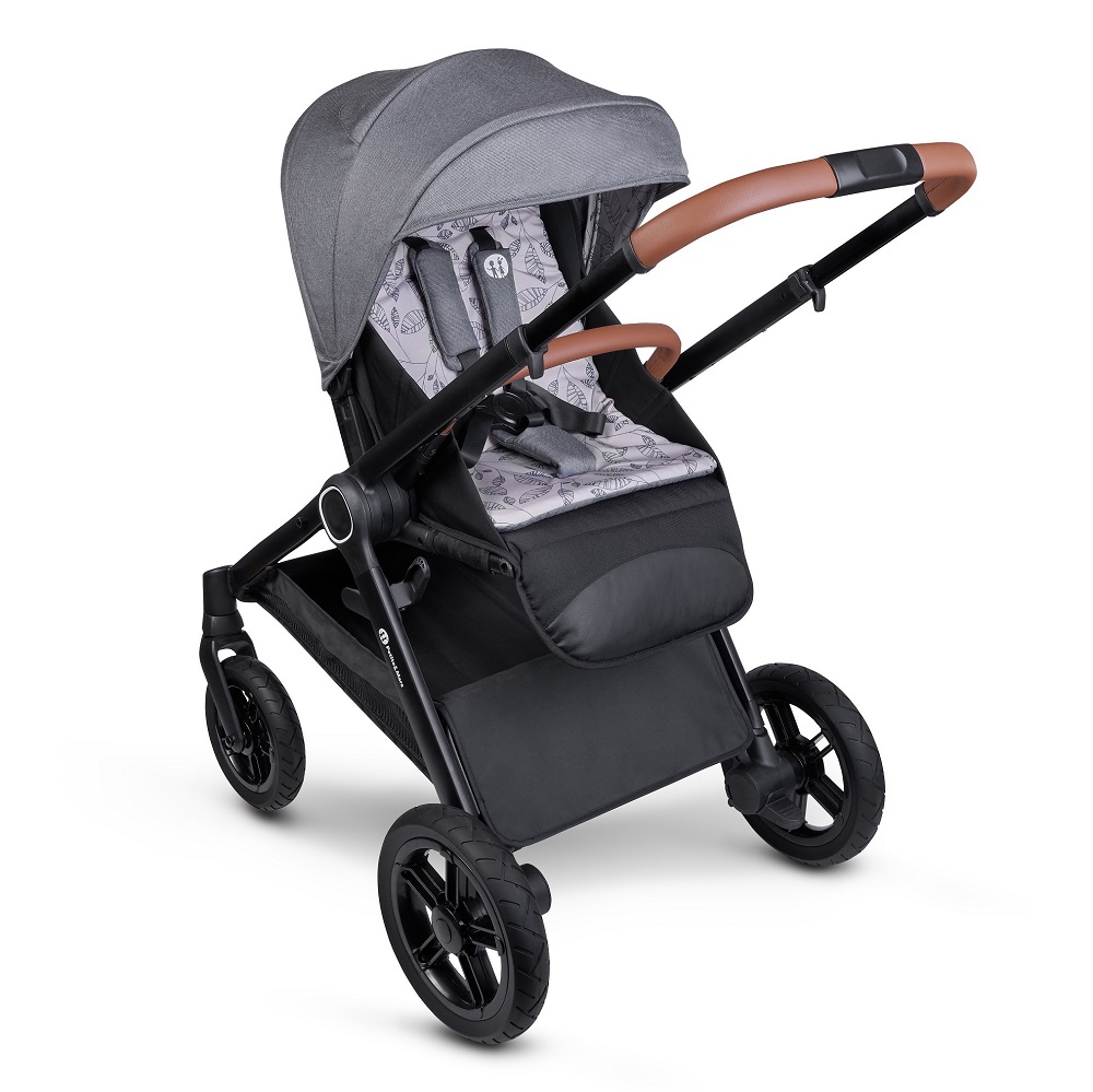 PETITE&amp;MARS Kočárek kombinovaný 2v1 Trails Ultimate Grey