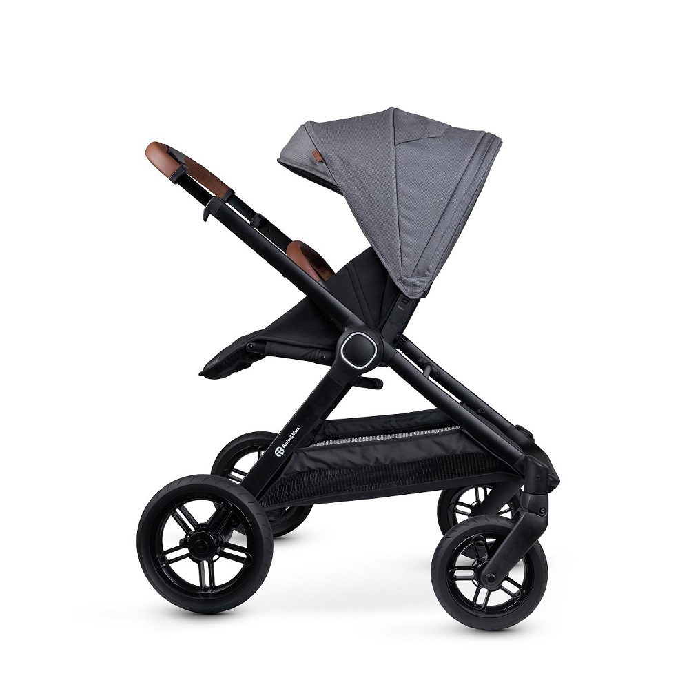 PETITE&amp;MARS Kočárek kombinovaný 2v1 Trails Ultimate Grey