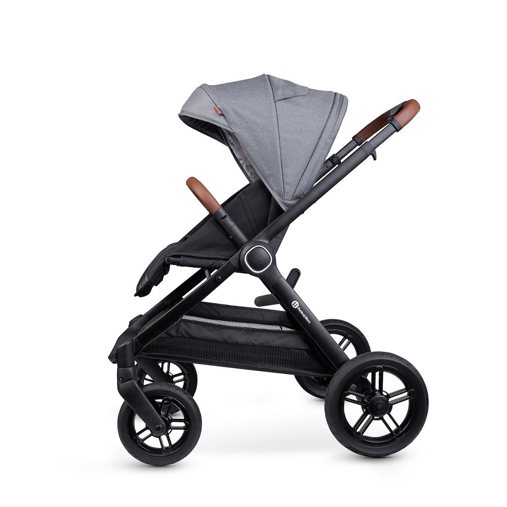 PETITE&amp;MARS Kočárek kombinovaný 2v1 Trails Ultimate Grey