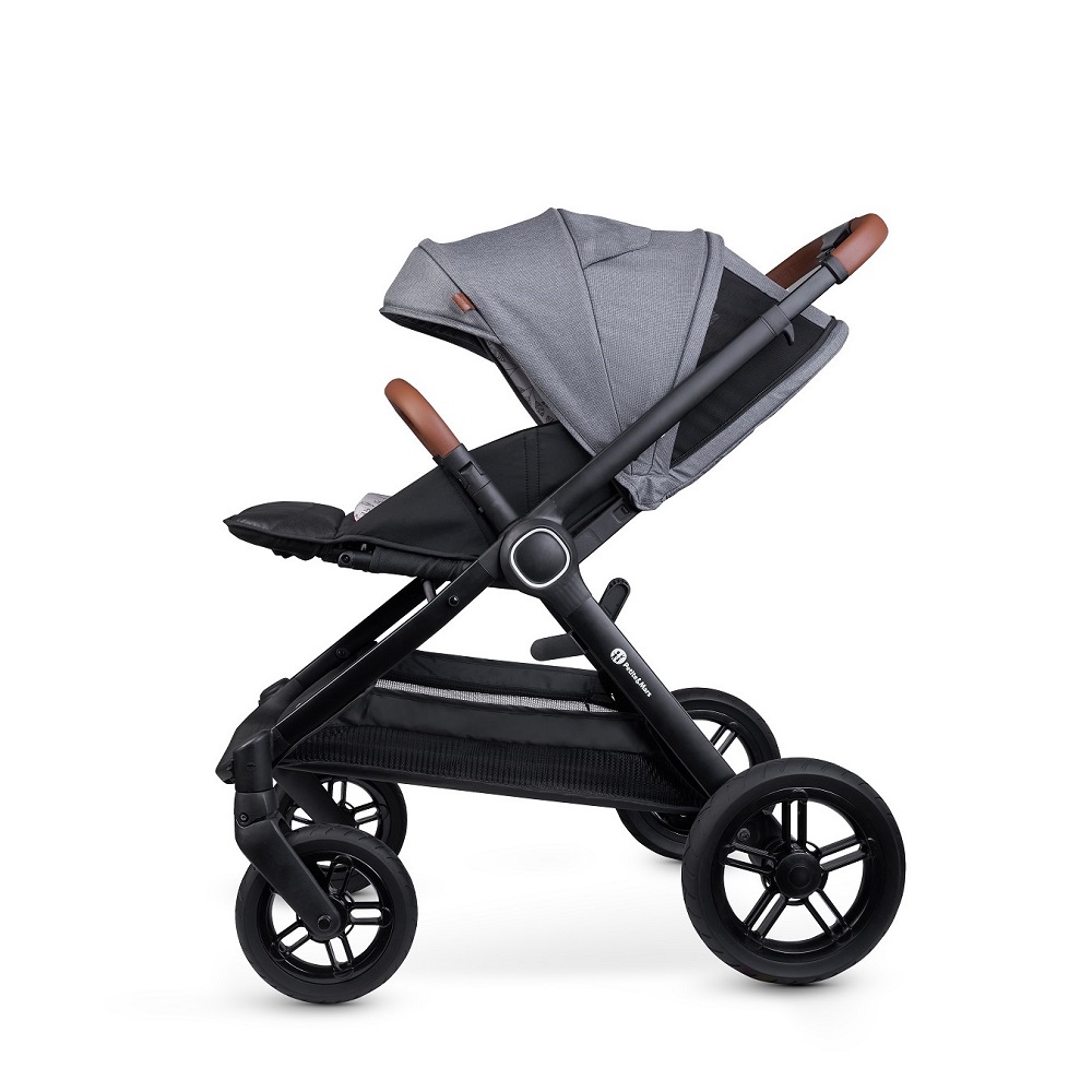 PETITE&amp;MARS Kočárek kombinovaný 2v1 Trails Ultimate Grey