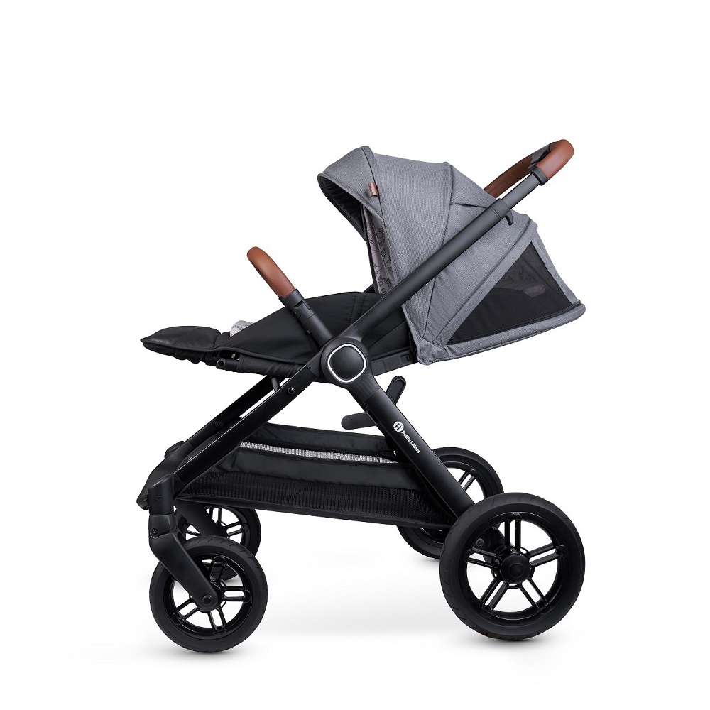 PETITE&amp;MARS Kočárek kombinovaný 2v1 Trails Ultimate Grey