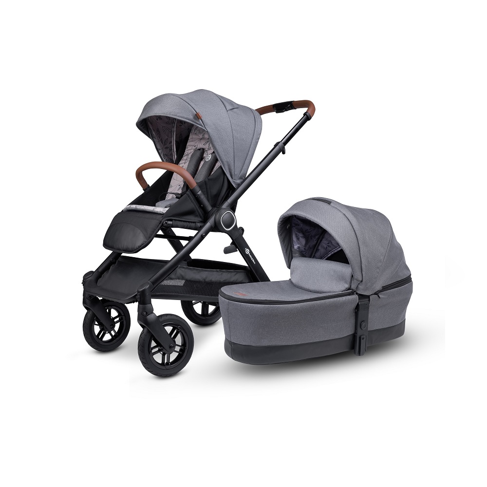 PETITE&amp;MARS Kočárek kombinovaný 2v1 Trails Ultimate Grey