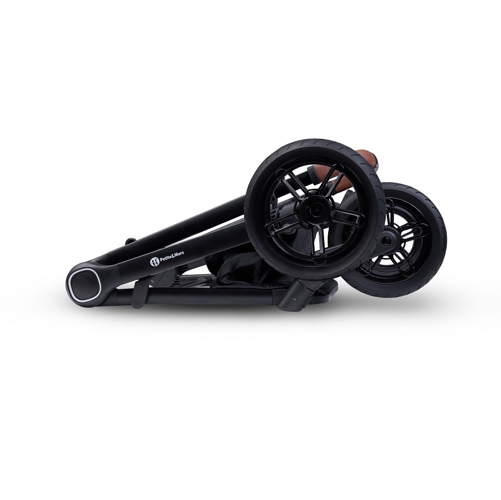 PETITE&amp;MARS Kočárek kombinovaný 2v1 Trails Ultimate Grey