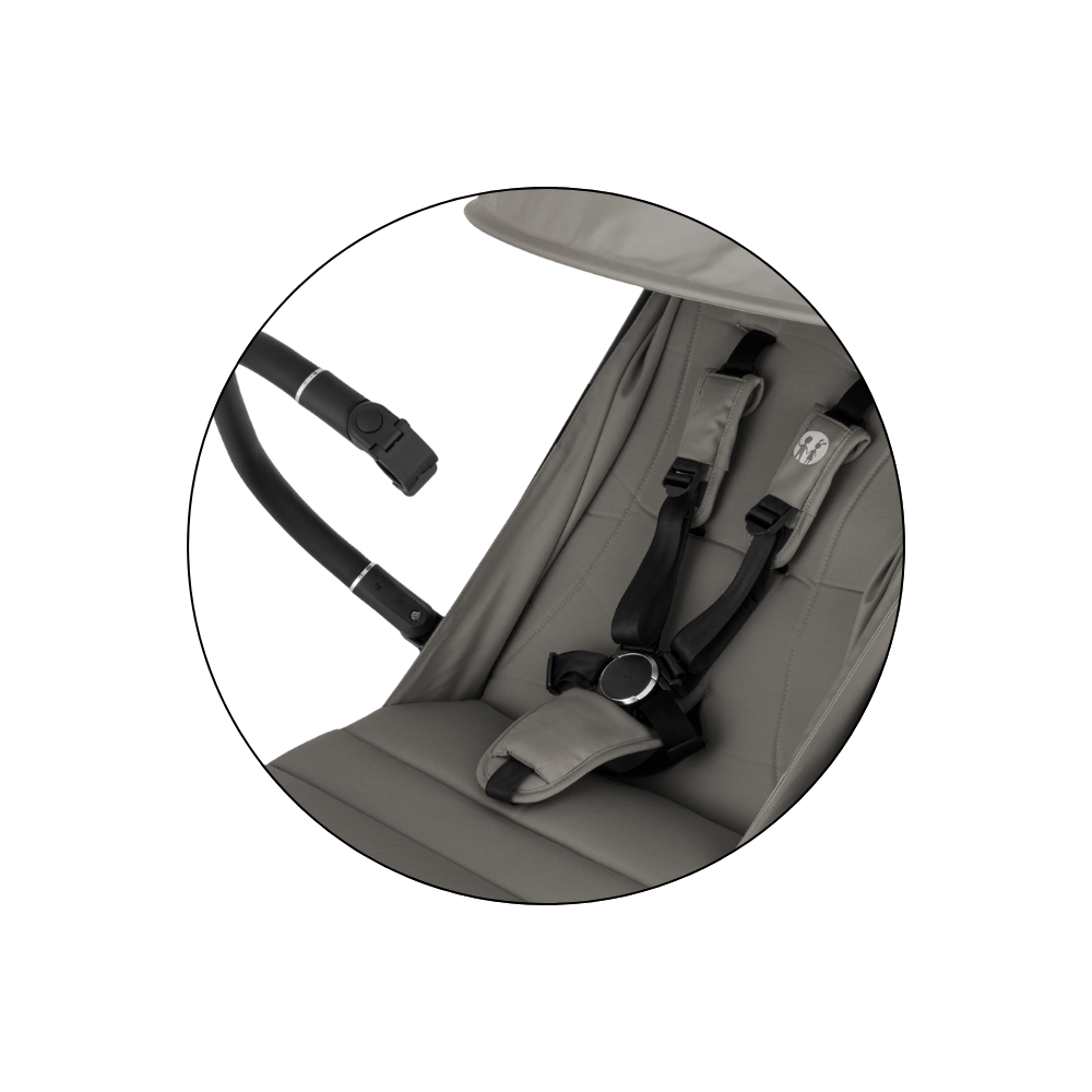 PETITE&amp;MARS Kočárek sportovní Zip Velvet Grey