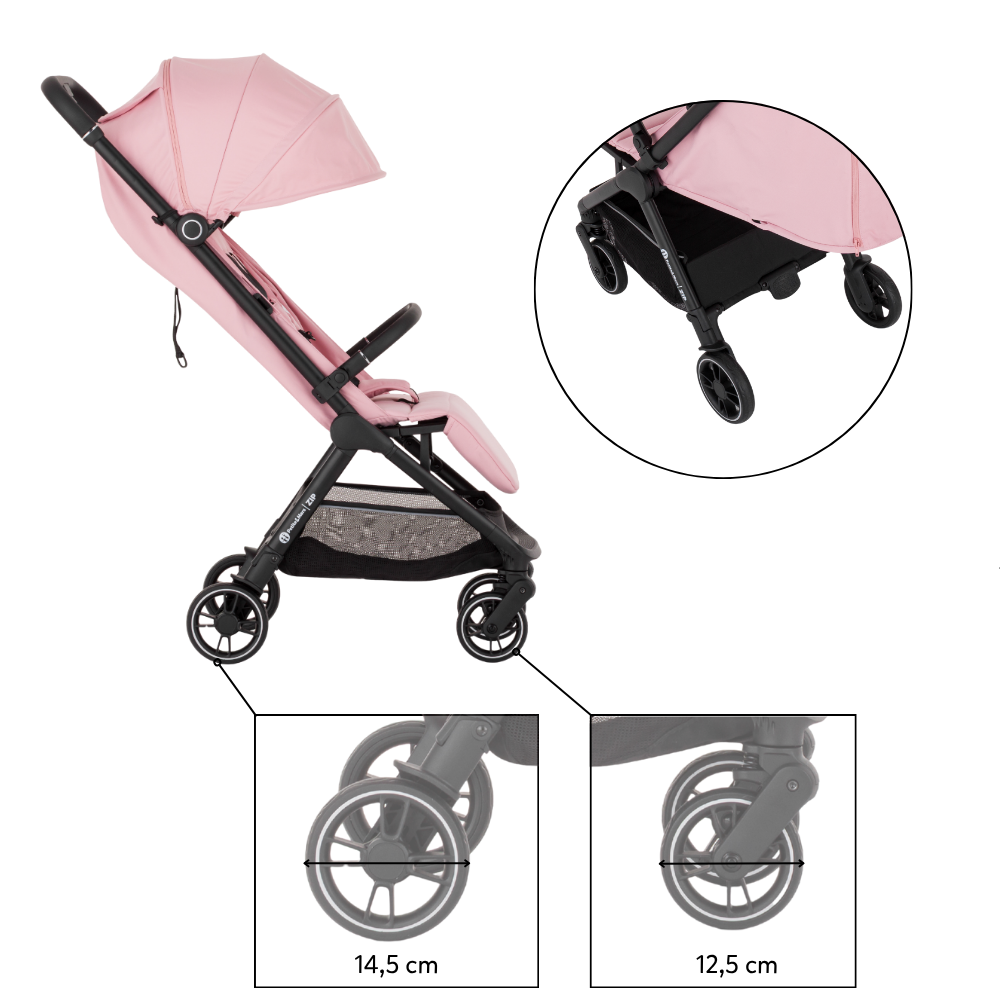 PETITE&amp;MARS Kočárek sportovní Zip Silky Rose
