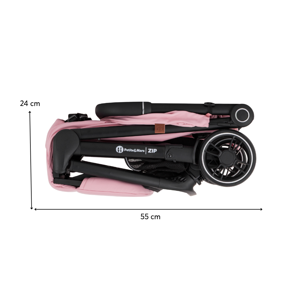 PETITE&amp;MARS Kočárek sportovní Zip Silky Rose